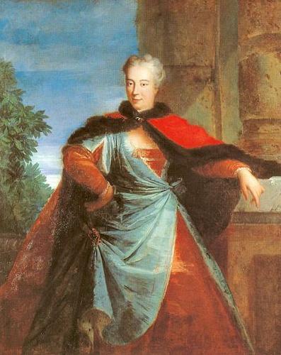 Portrait of Elzbieta Helena Sieniawska in male coat delia